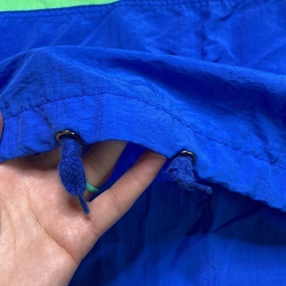 Vintage Perth Sports Club Australia Blue Green Pullover Lightweight Jacket XL - Picture 3 of 6